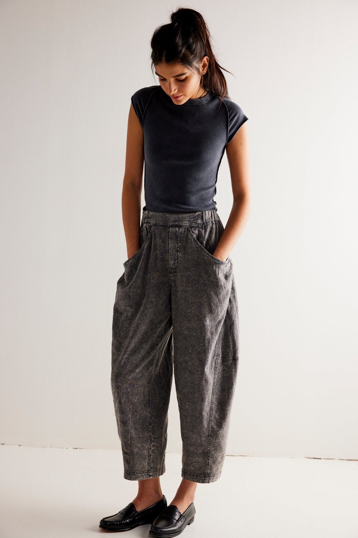 High Road Pull-On Barrel Pants