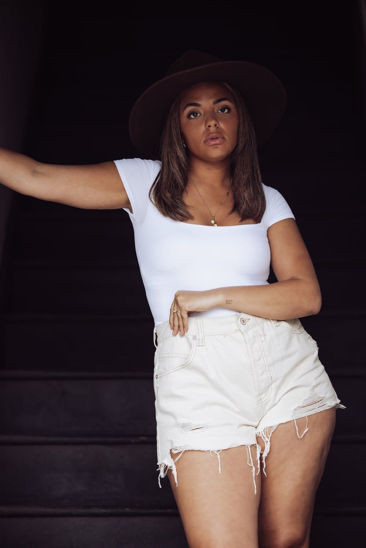 FREE PEOPLE - Clean Lines Baby Tee SALE - Jayden P Boutique