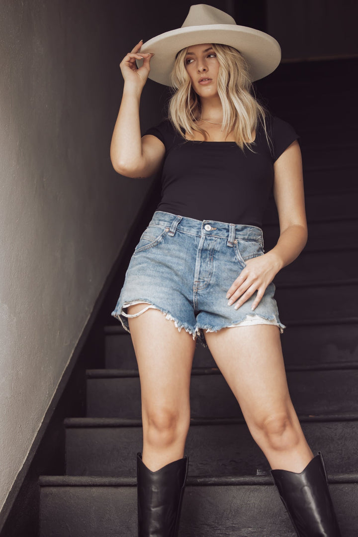 FREE PEOPLE - Clean Lines Baby Tee SALE - Jayden P Boutique