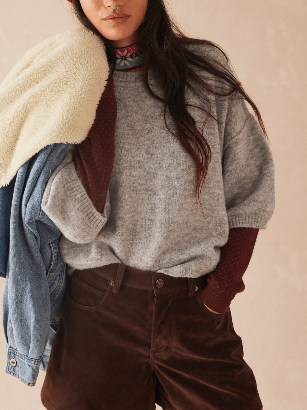 FREE PEOPLE - We The Free Tippi Vegan Suede Short - Jayden P Boutique