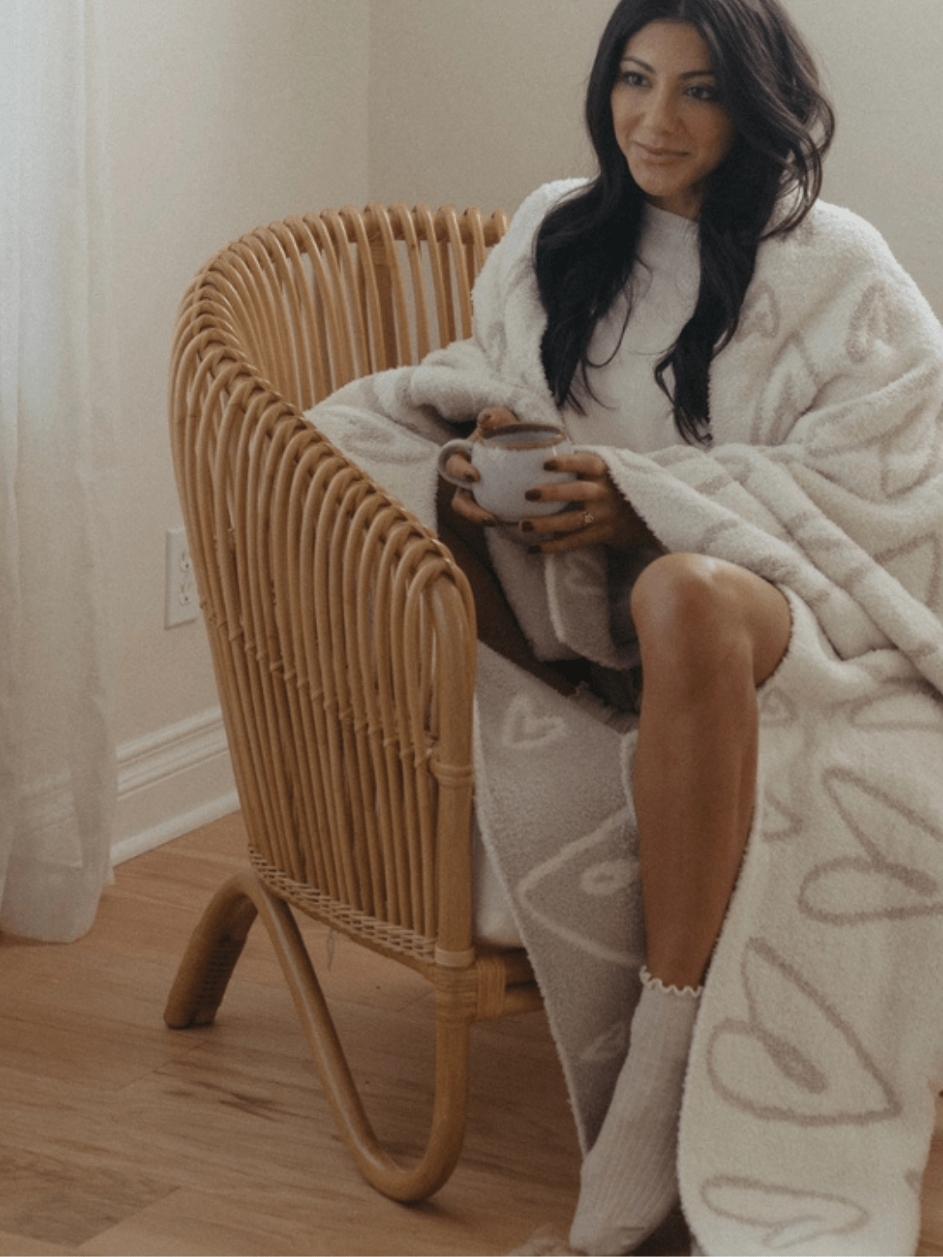 Local Beach - Love Heart Luxe Home Blanket - Jayden P Boutique