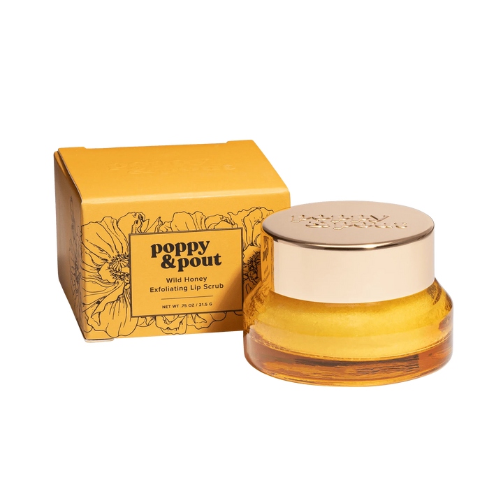 Poppy & Pout - Lip Scrub - Wild Honey