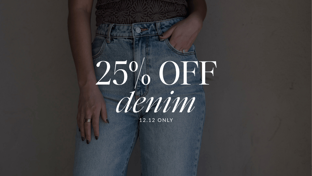 12 Days of Christmas Begins with 25% OFF Denim - Jayden P Boutique