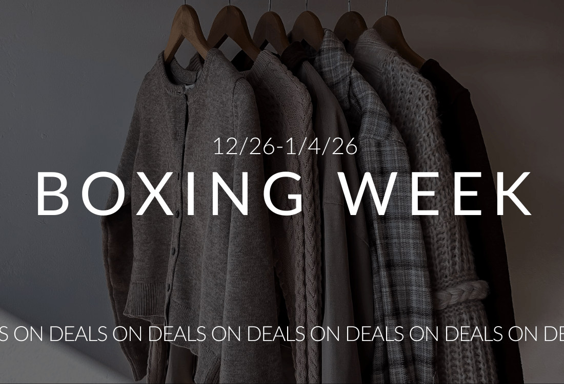 Boxing Week Is Coming: Our Biggest Sale of the Season Starts December 26 - Jayden P Boutique