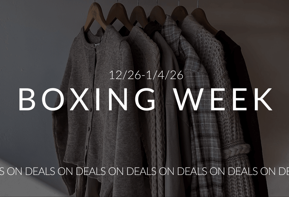 Boxing Week Is Coming: Our Biggest Sale of the Season Starts December 26 - Jayden P Boutique