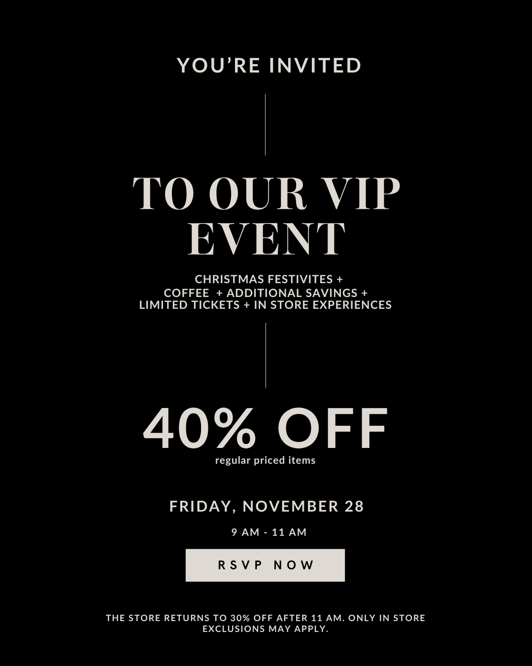 Jayden P Boutique VIP Holiday Event: Your Exclusive Shopping Experience - Jayden P Boutique