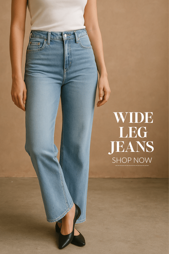 Wide-Leg Jeans for Women | Modern, Comfortable & On-Trend - Jayden P Boutique - Jayden P Boutique