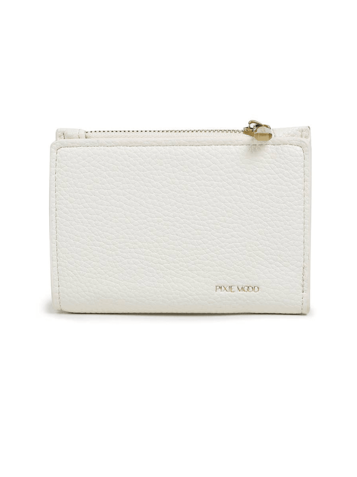 Pixie Mood - Aiko  -  Recycled Vegan Wallet  - Coconut Cream Pebbled