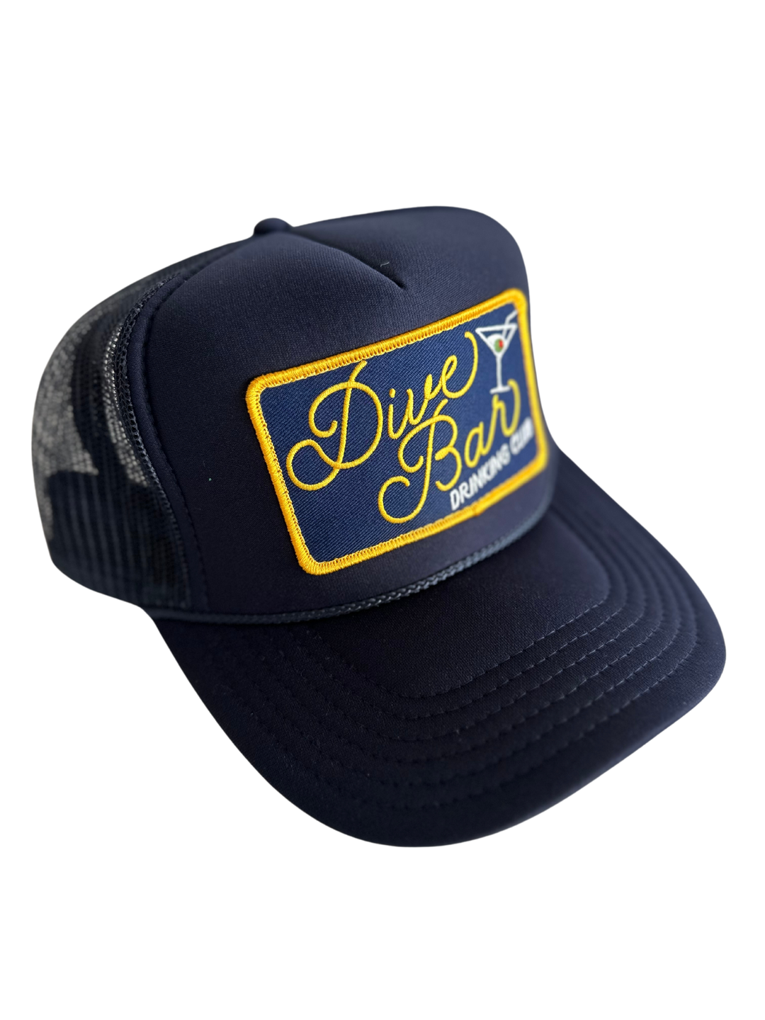 Local Beach - Dive Bar Drinking Club Patch Trucker Hat