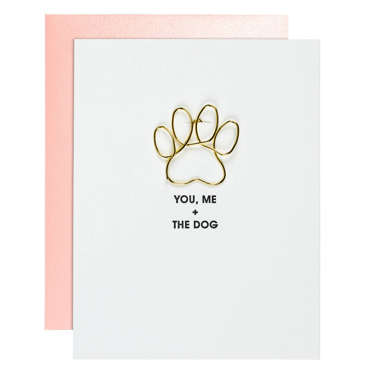 Letterpress Greeting Card + Keepsake Paperclip