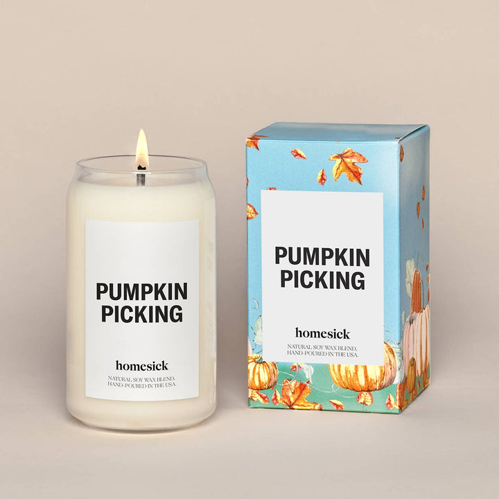 Homesick Candles - Pumpkin Picking Candle