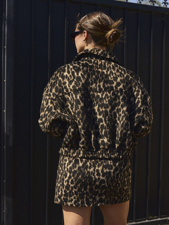 Leopard Print Jacket Womens Jayden P Boutique