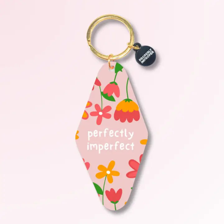 Perfectly Imperfect - Keychain-key chain-Jayden P Boutique