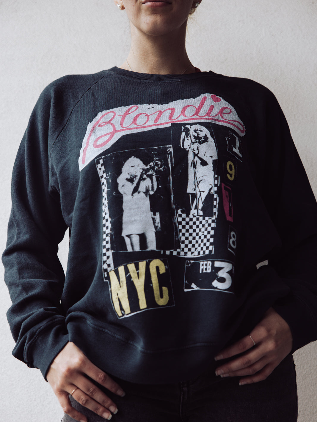 DAYDREAMER LA - Blondie Valentine Collage Sweatshirt