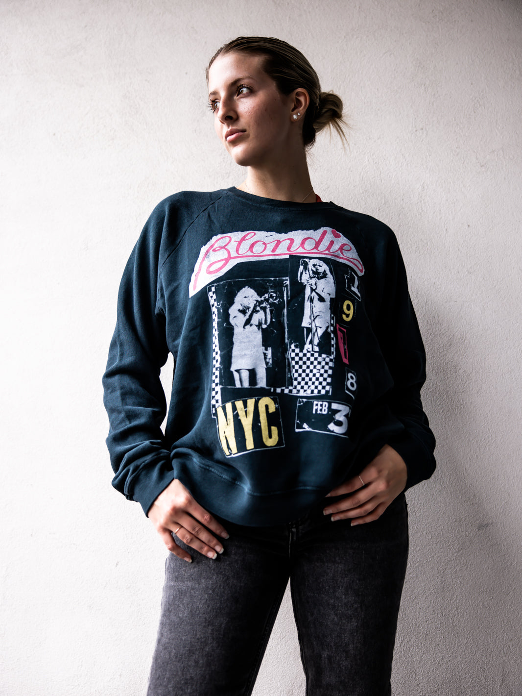 DAYDREAMER LA - Blondie Valentine Collage Sweatshirt