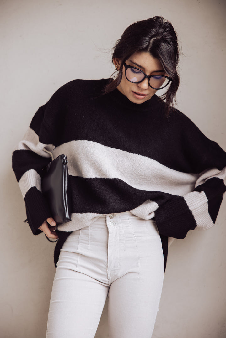 Josette Striped Sweater