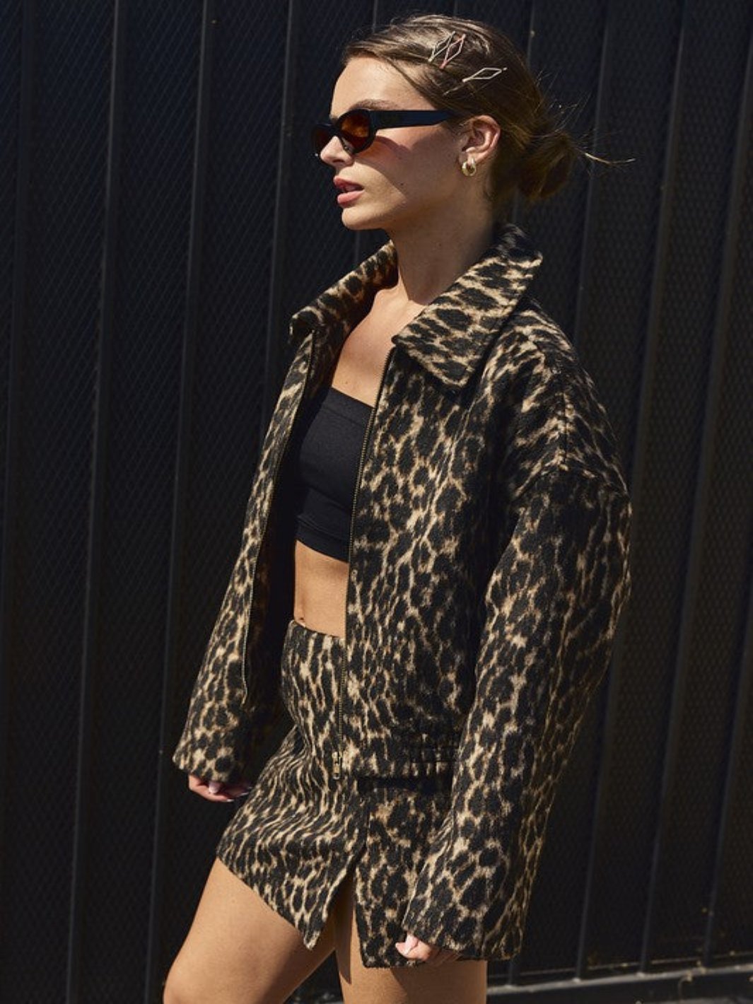 Leopard Print Jacket Womens Jayden P Boutique