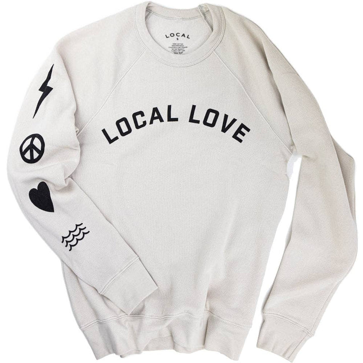 Local Beach - Local Love Crew Fleece