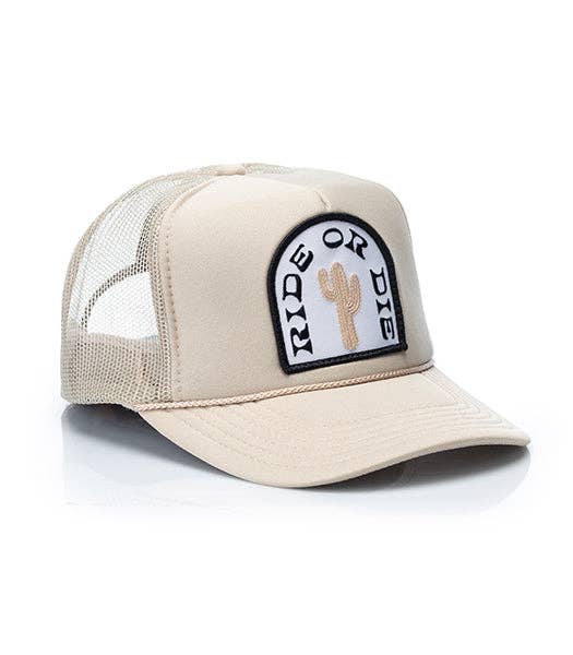 Local Beach - Ride or Die Patch Trucker Hat