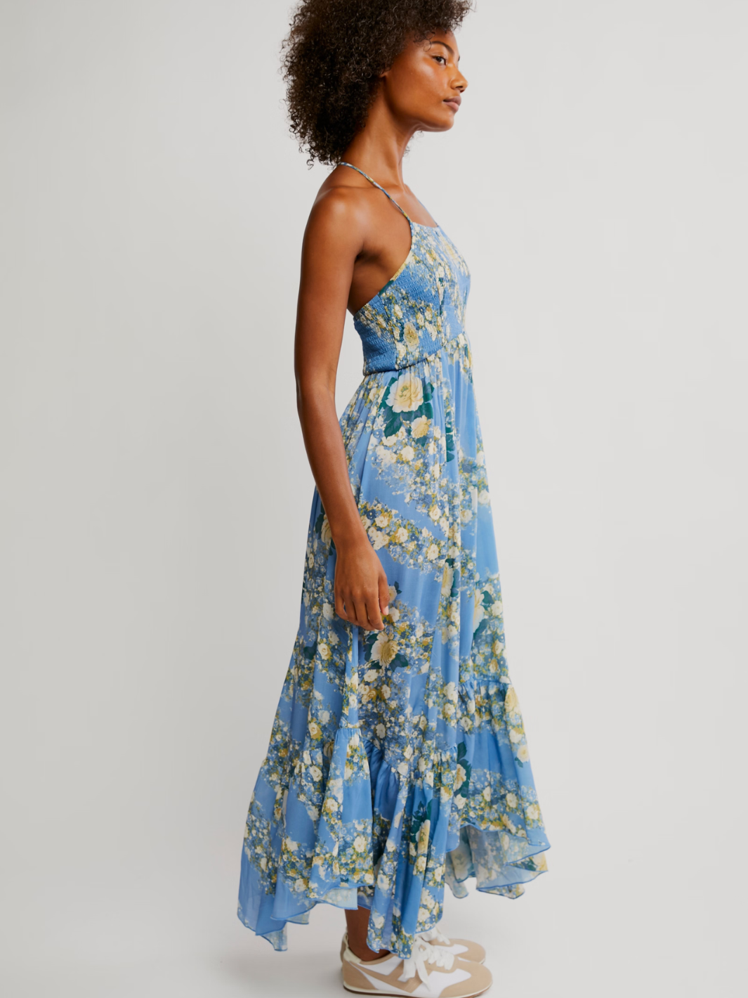 FREE PEOPLE - Heat Wave Printed Maxi Dress