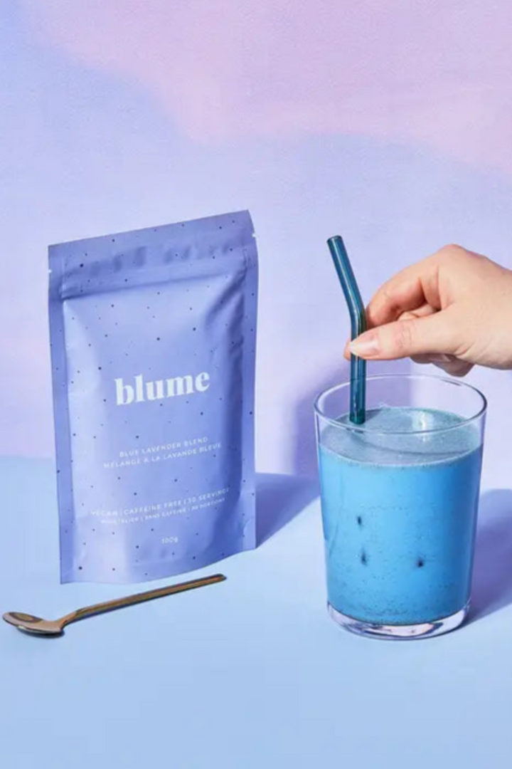 Blume Superfood Latte Powder - Blue Lavender