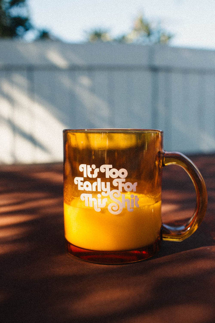 Jayden P Boutique - The Bee & The Fox - It's Too Early For This Shit | Mug - Default Title