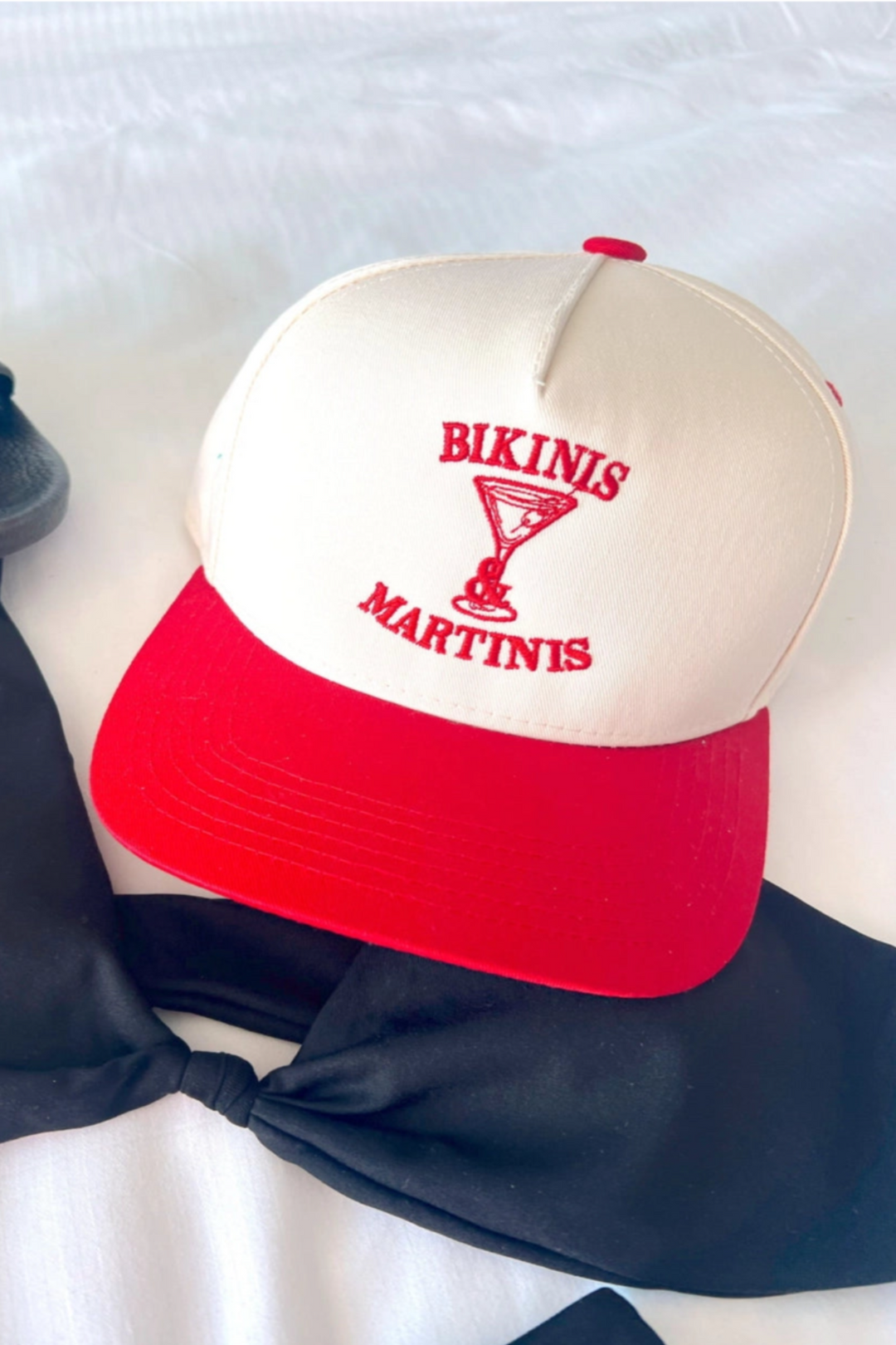 Bikinis & Martinis Vintage Trucker Hat