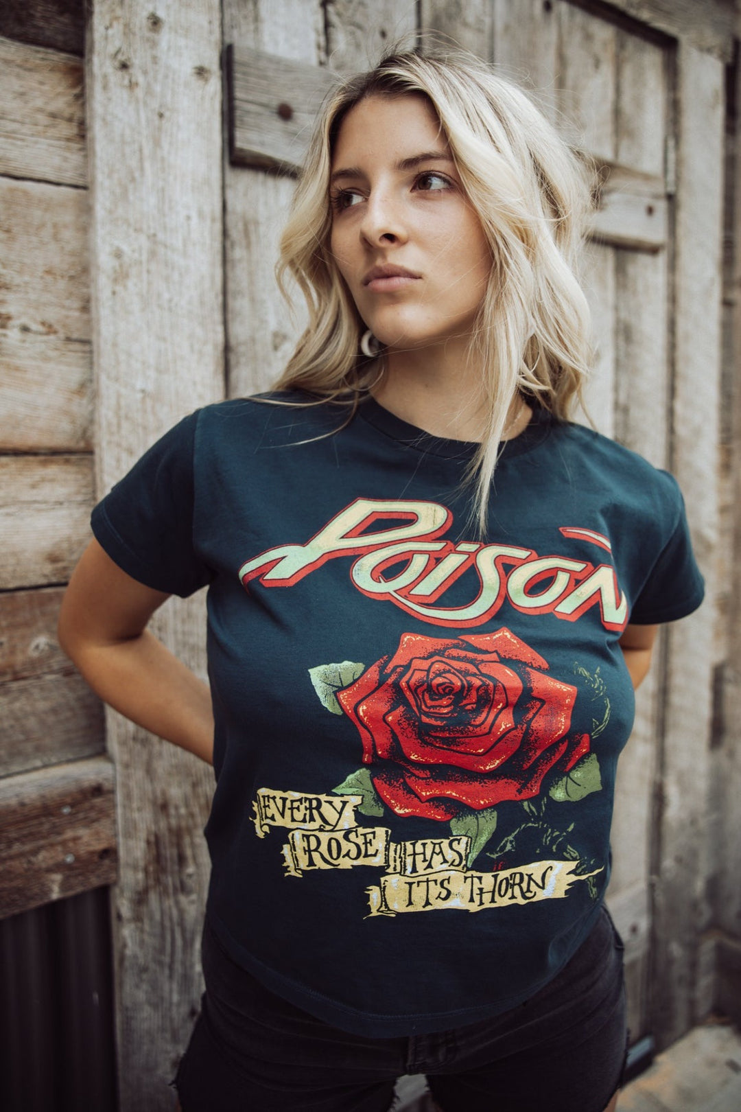 DAYDREAMER POISON EVERY ROSE HAS ITS THORN SOLO TEE
