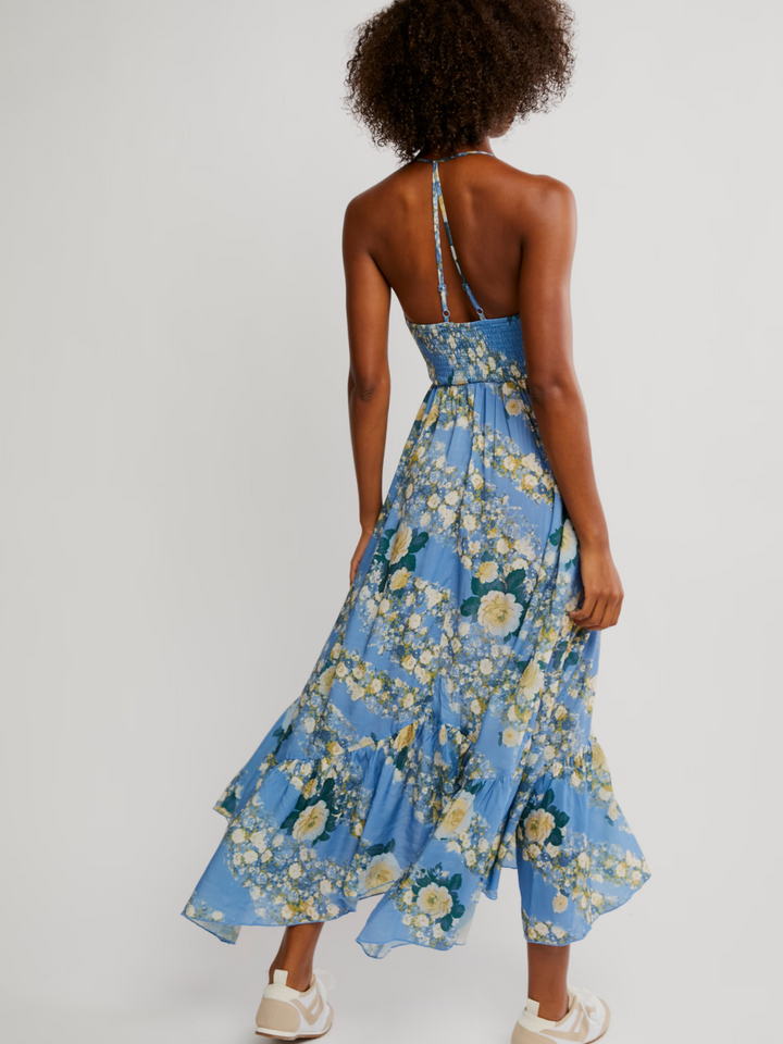 FREE PEOPLE - Heat Wave Printed Maxi Dress