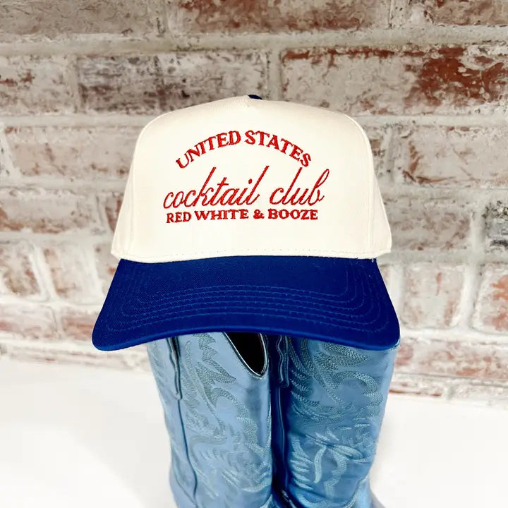 Ruby Moon United States Cocktail Club Trucker Hat