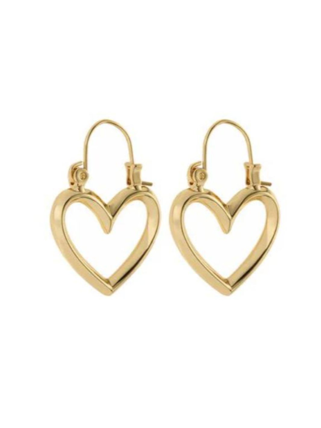 Jayden P Boutique - LUV AJ - Mini Heartbreaker Hoop Earrings - Gold