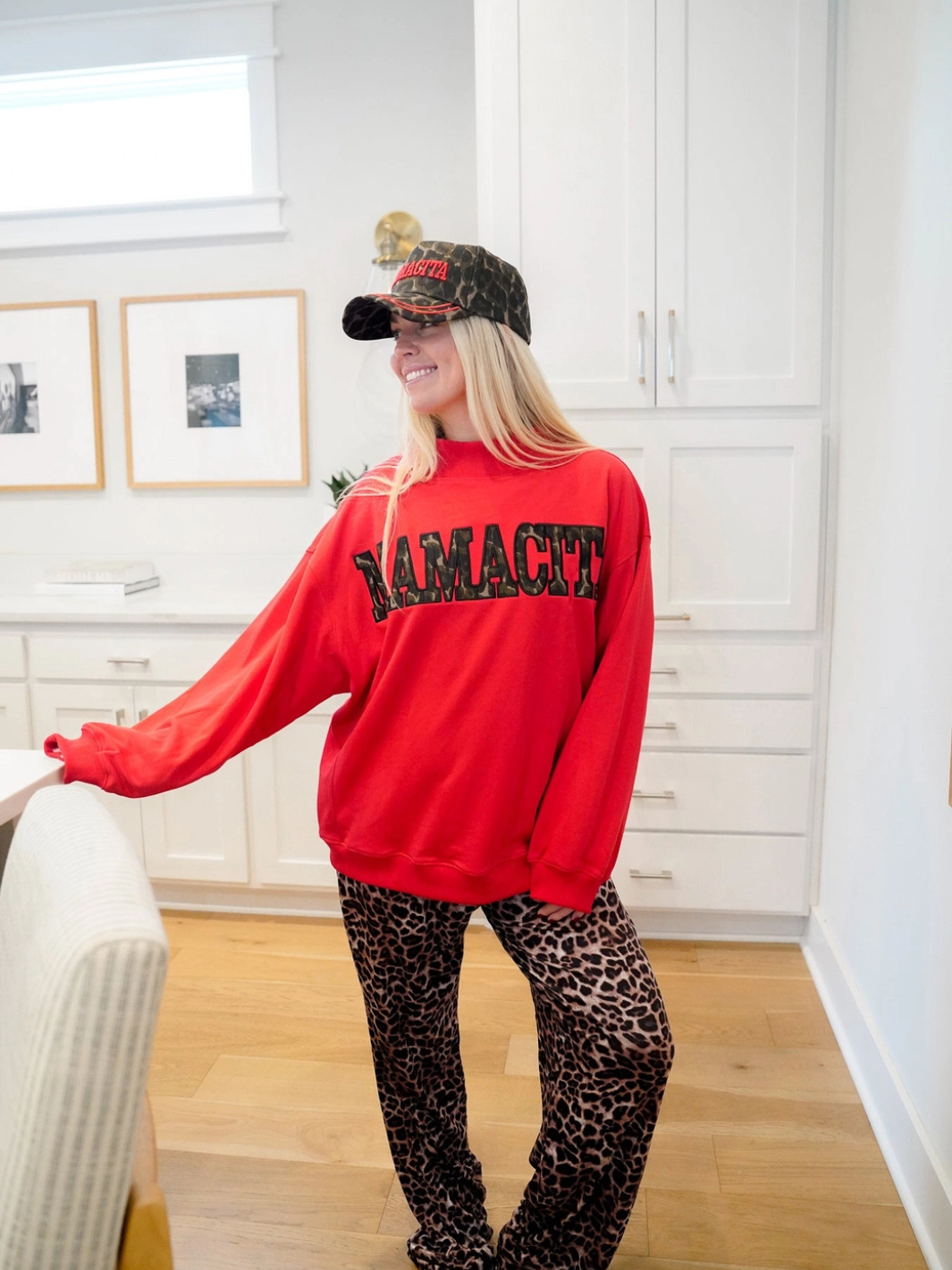 KenzKustomz - Mamacita Leopard Vintage Trucker Hat