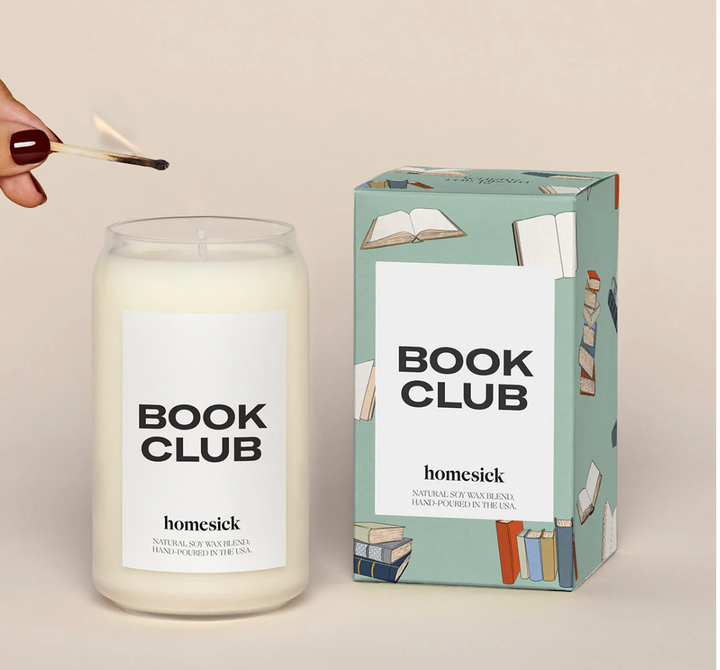 Homesick Candles - Book Club Candle