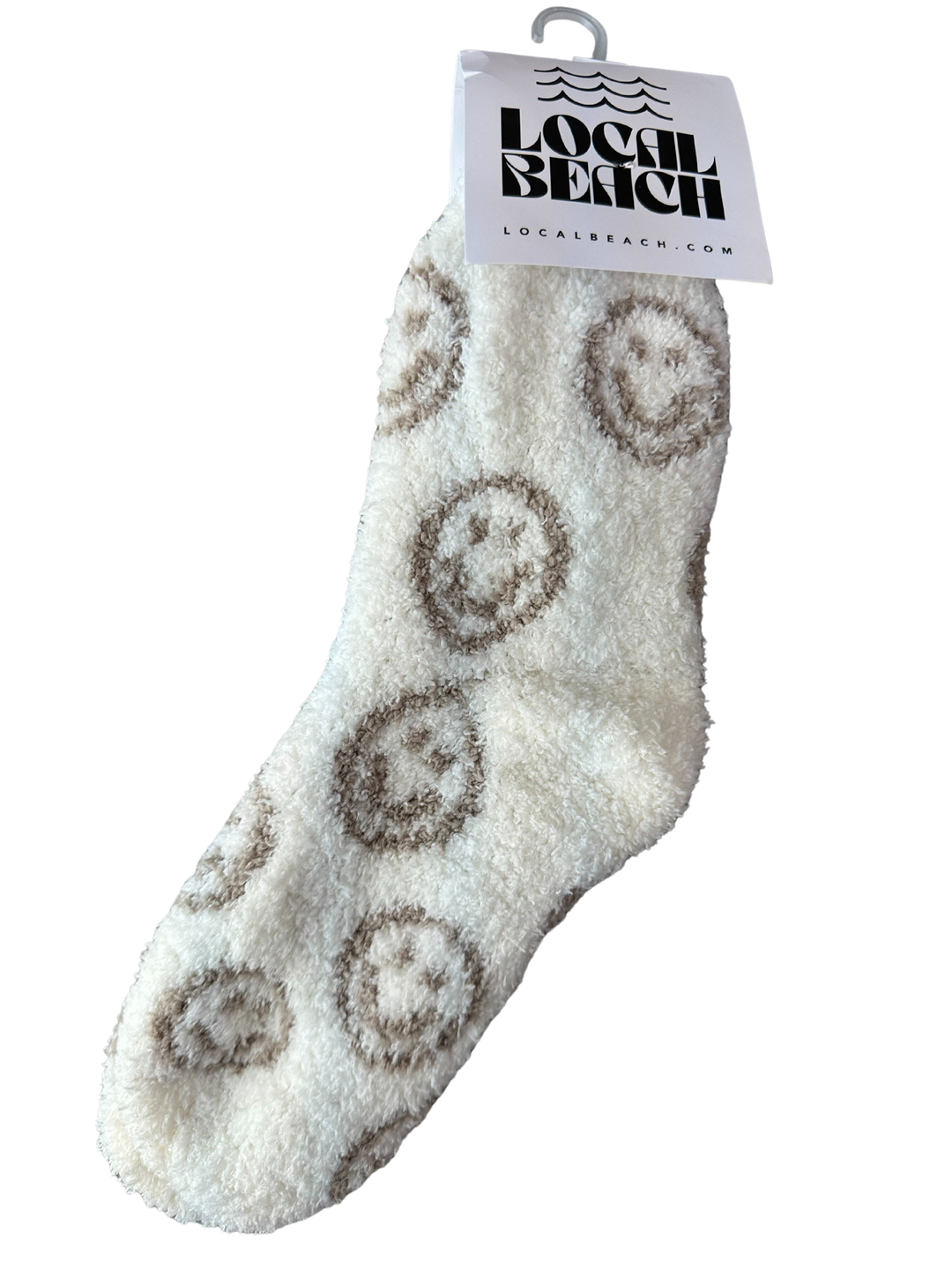 Local Beach - Smiley Local Beach Cozy Socks