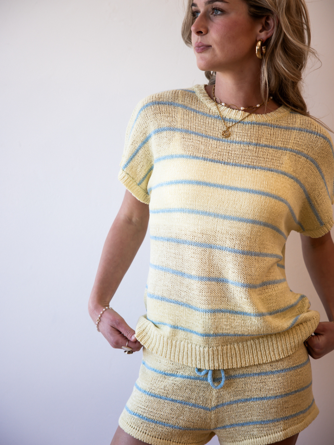 Between the Lines Stripe Knit Top