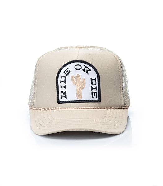 Local Beach - Ride or Die Patch Trucker Hat