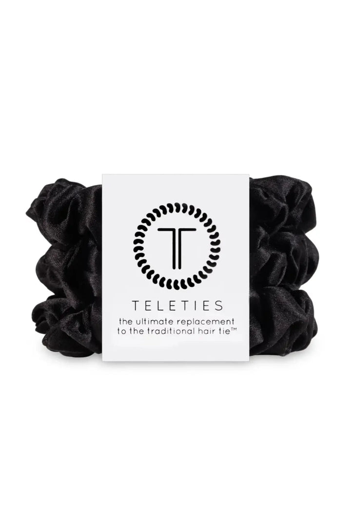 TELETIES Silk Hair Scrunchies-Hair Accessories-Jayden P Boutique