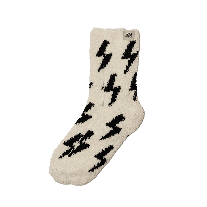 Local Beach - Lightning Bolt Local Beach Cozy Socks