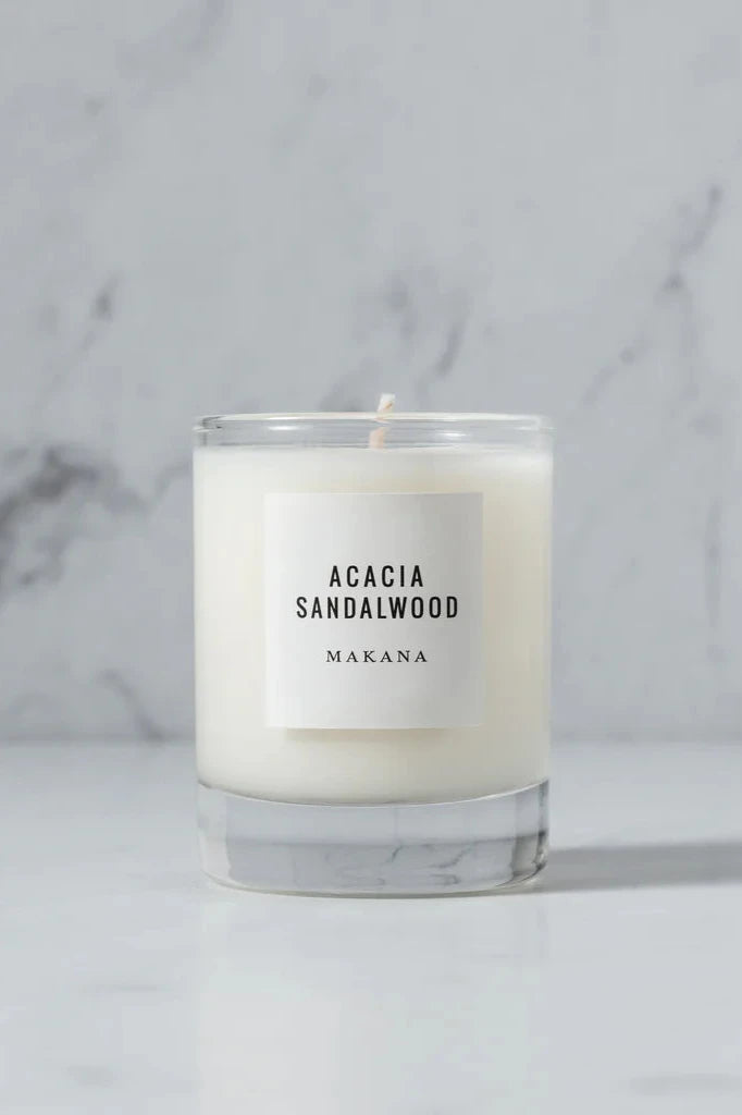 Jayden P Boutique - MAKANA | Petite Candle | 3 oz - Acacia Sandalwood