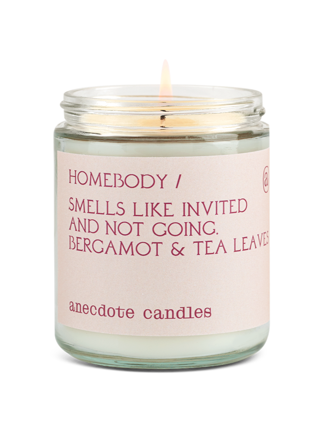 Jayden P Boutique - Anecdote Candles - Homebody Candle (Bergamot & Tea Leaves) Candle - 7.8 oz glass jar