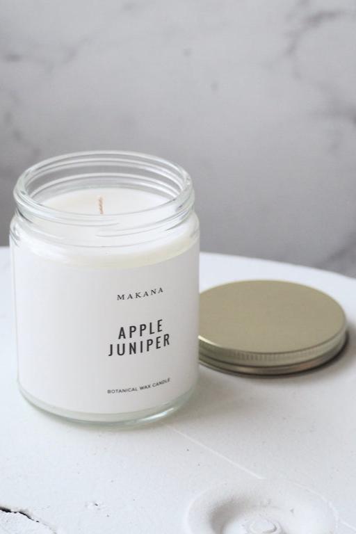 Jayden P Boutique - MAKANA | Modern Apothecary Seasonal Jar Candle | 8 oz. - Apple Juniper