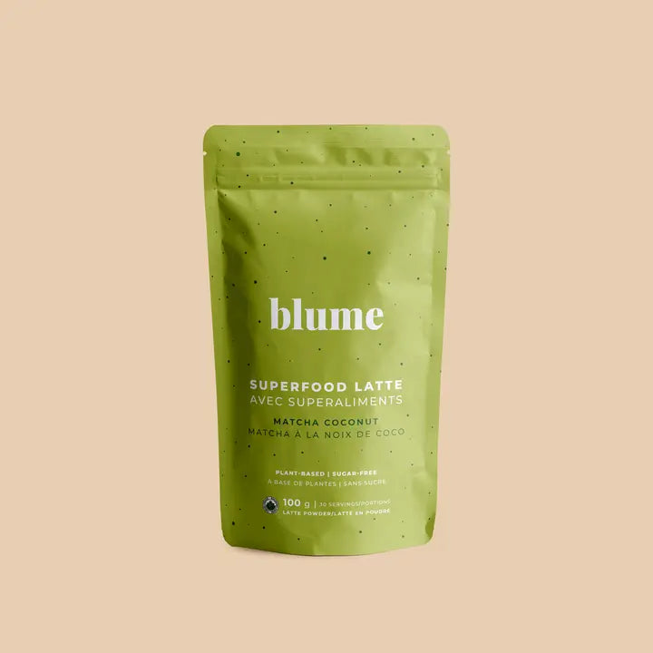 Blume Superfood Latte Powder - Matcha Coconut