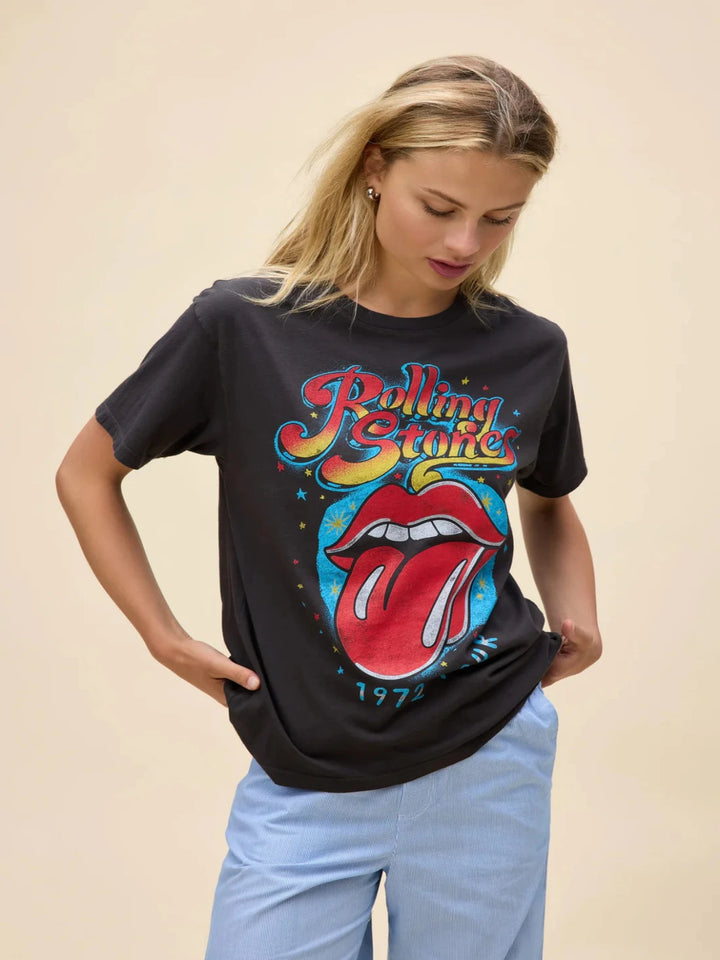 Jayden P Boutique - DAYDREAMER | Rolling Stones 1972 Tour Bf Tee - XS