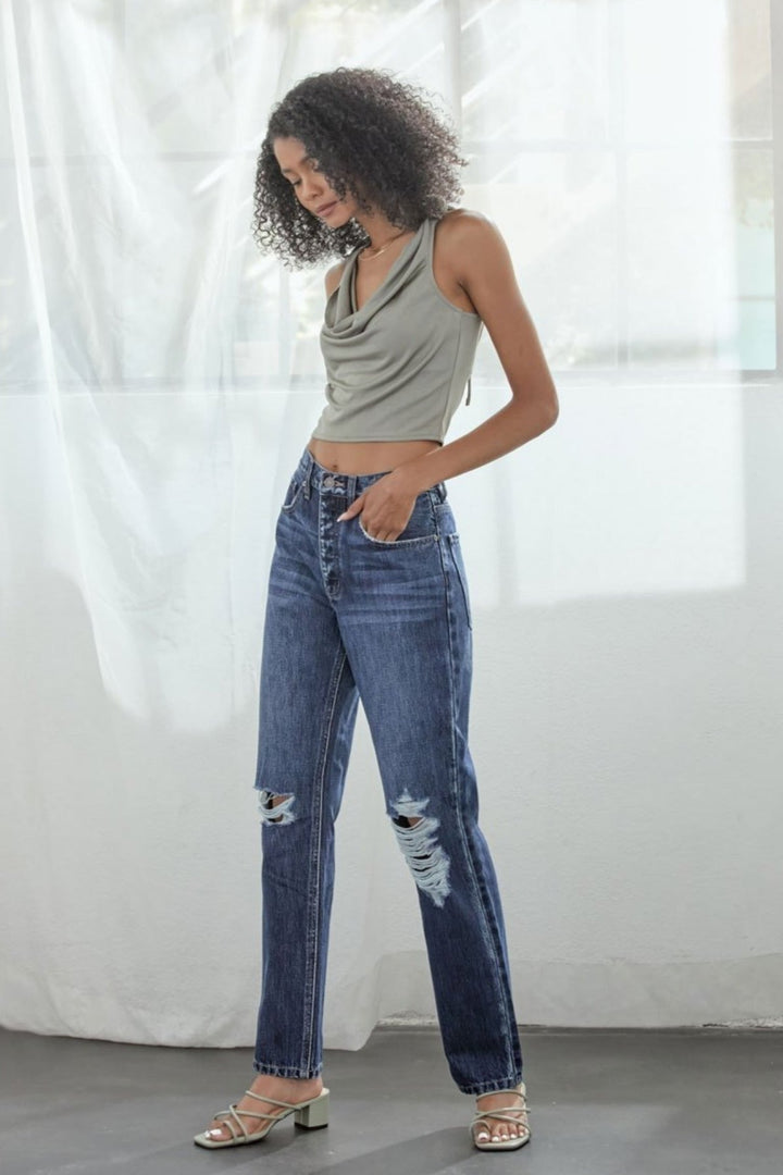 CULTURE ULTRA HIGH RISE 90'S BOYFRIEND DENIM-kan can-Jayden P Boutique