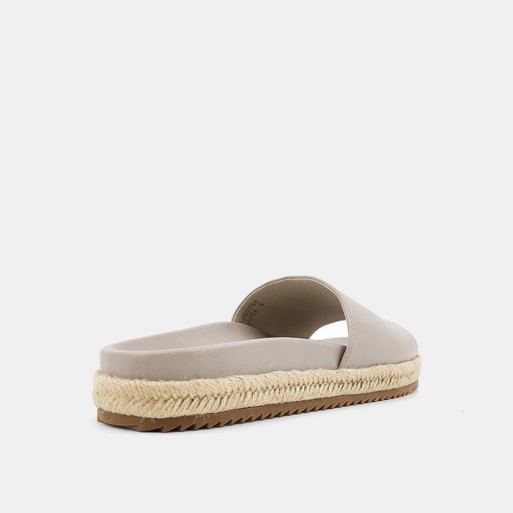 Cristiana Espadrille Slide Sandals - Taupe-SHUSHOP-Jayden P Boutique