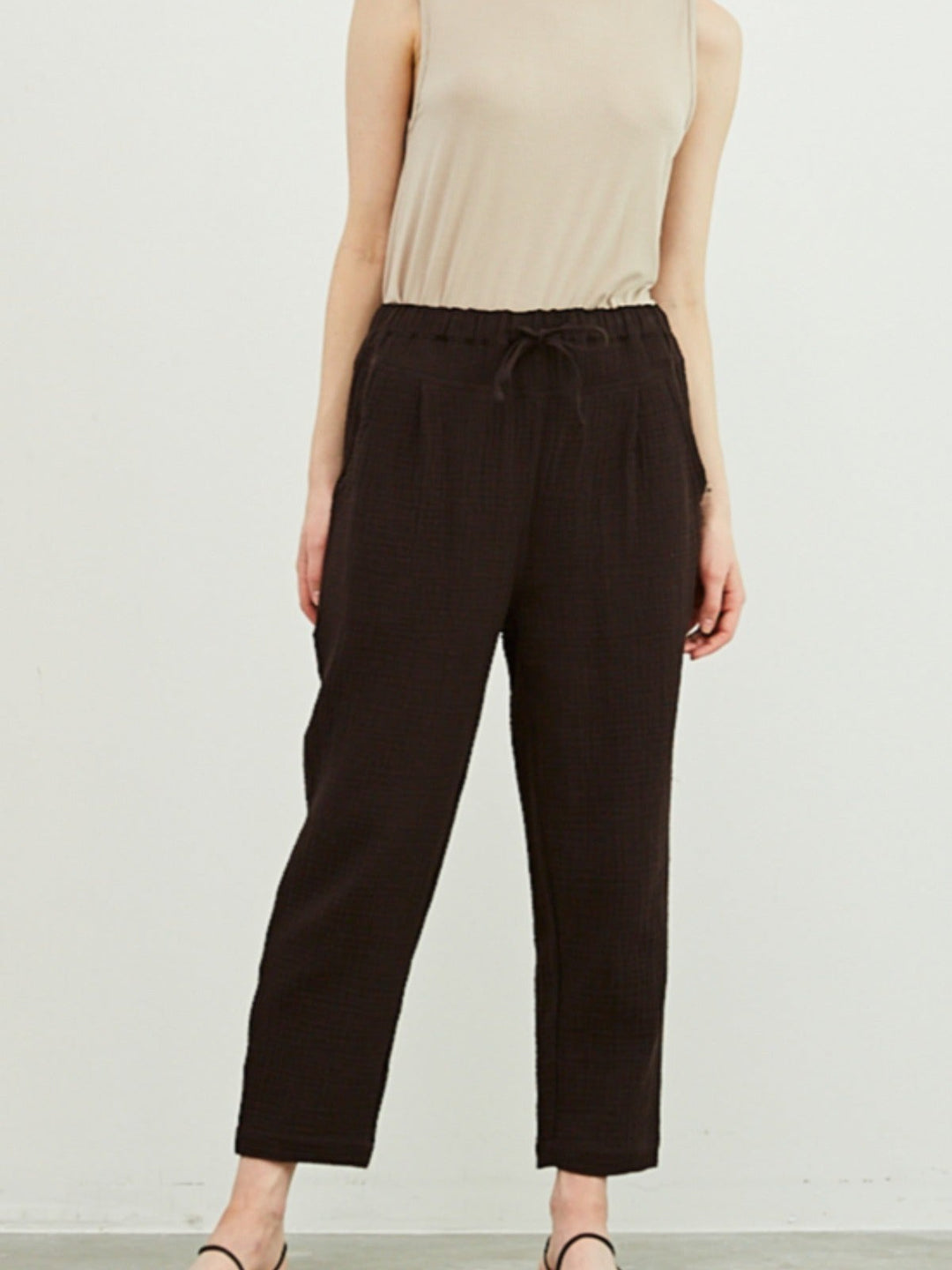 DARLA DOUBLE GAUZE YOKE PANTS-Grade & Gather-Jayden P Boutique