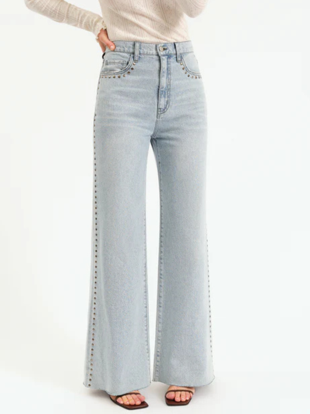 DAZE DENIM - Farout High Rise Wide Leg Jeans