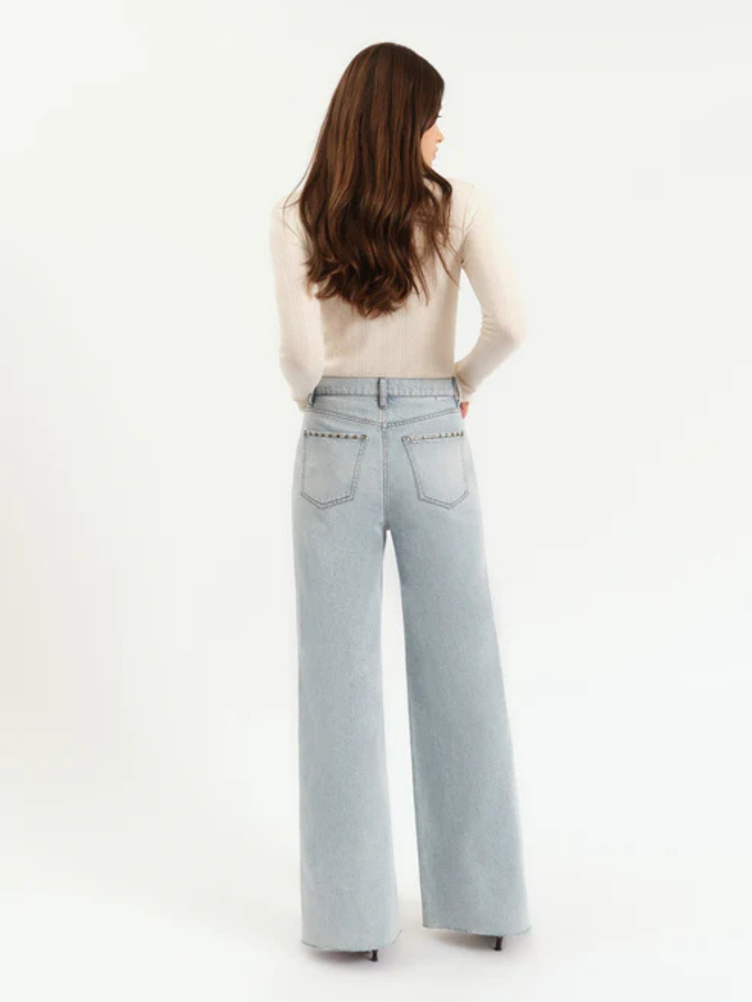 DAZE DENIM - Farout High Rise Wide Leg Jeans