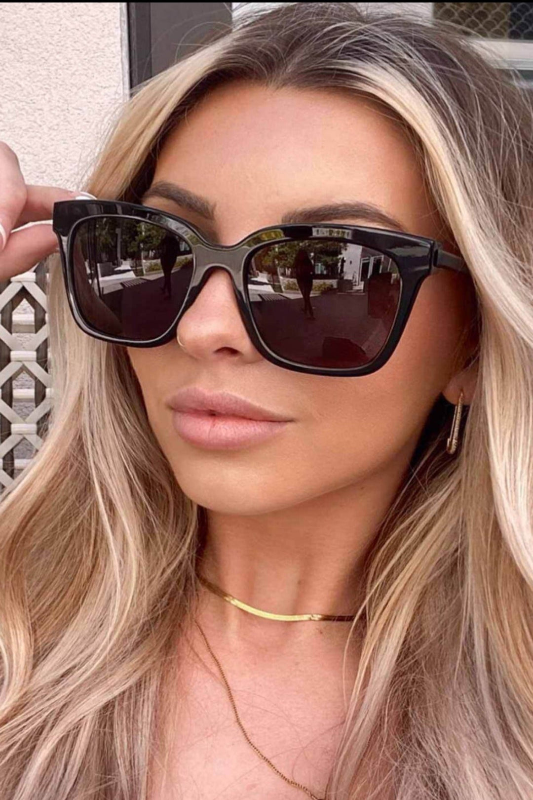 Jayden P Boutique - DIFF EYEWEAR Bella Sunglasses - Black/Gray