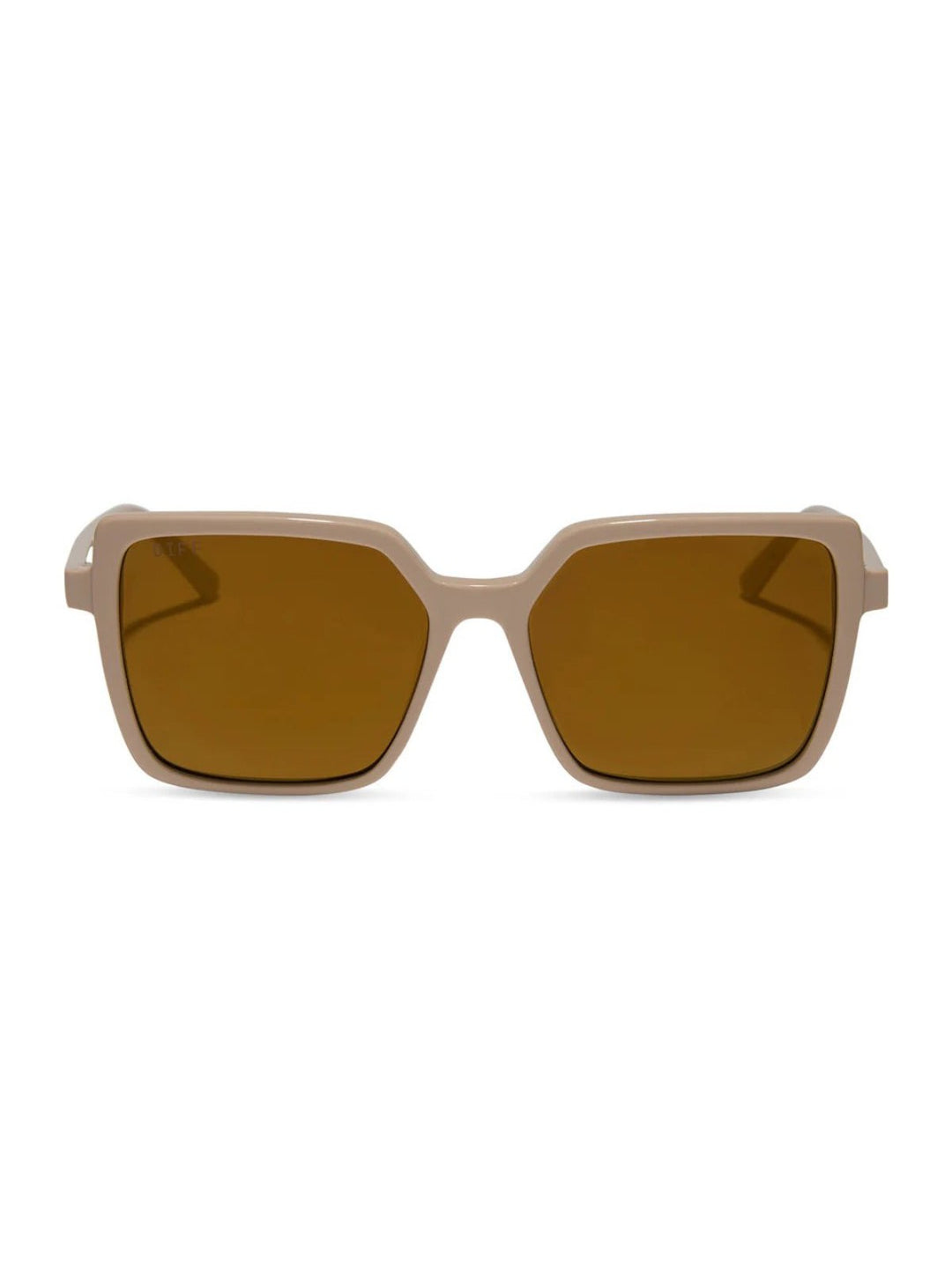 Jayden P Boutique - DIFF EYEWEAR - Esme - Almond + Brown Gold Flash - Polarized - Default Title